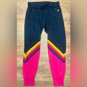 ⚡️ Aviator Nation Striped sweatpants in excellent condition. 💖